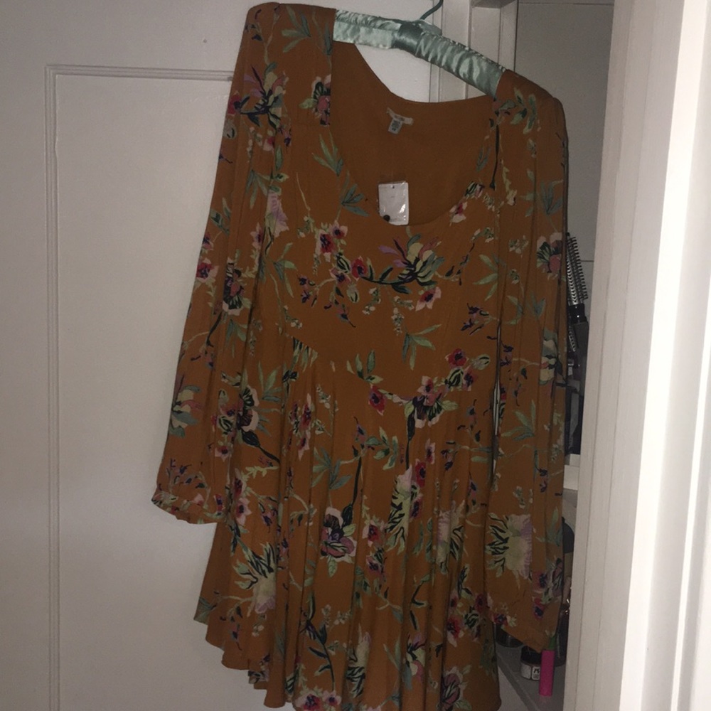 playful floral Urban Outfitters Dress NWOT
